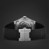 Riviera Automatic Skeleton 42mm Stainless Steel, Canvas and Rubber Watch, Ref. No. 10721 - E2