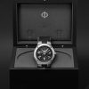 Riviera Automatic Skeleton 42mm Stainless Steel, Canvas and Rubber Watch, Ref. No. 10721 - E3