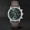 Classima Automatic Chronograph 42mm Stainless Steel and Leather Watch, Ref. No. 10783 Classima Automatic Chronograph 42mm Stainless Steel and Leather Watch, Ref. No. 10783