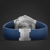 Riviera Baumatic Tideograph Limited Edition Automatic 43mm Stainless Steel, Canvas and Rubber Watch, Ref. No. 10761 - E2 Riviera Baumatic Tideograph Limited Edition Automatic 43mm Stainless Steel, Canvas and Rubber Watch, Ref. No. 10761 - E2