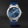 Riviera Baumatic Tideograph Limited Edition Automatic 43mm Stainless Steel, Canvas and Rubber Watch, Ref. No. 10761 Riviera Baumatic Tideograph Limited Edition Automatic 43mm Stainless Steel, Canvas and Rubber Watch, Ref. No. 10761