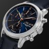 Classima Automatic Chronograph 42mm Stainless Steel and Leather Watch, Ref. No. 10781 - FR Classima Automatic Chronograph 42mm Stainless Steel and Leather Watch, Ref. No. 10781 - FR