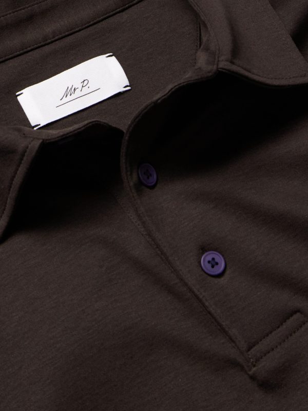 Mercerised Cotton-Jersey Polo Shirt - CU Mercerised Cotton-Jersey Polo Shirt - CU