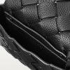 Small Diago Intrecciato Full-Grain Leather Messenger Bag - E1 Small Diago Intrecciato Full-Grain Leather Messenger Bag - E1