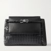 Andiamo Medium Intrecciato Leather Tote Bag