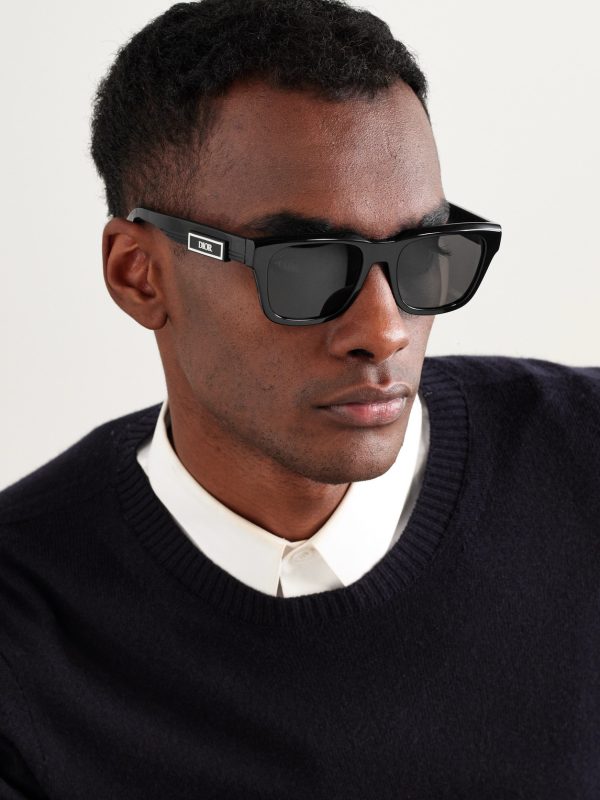 DiorB23 S1I Geometric Acetate Sunglasses - OU