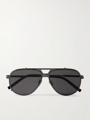 DiorBlackSuit A3U Aviator-Style Metal Sunglasses