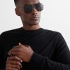 DiorBlackSuit A3U Aviator-Style Metal Sunglasses - OU
