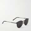 DiorBlackSuit R8U Round Metal Sunglasses - FR