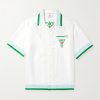 Metaphysical Tennis Icon Convertible-Collar Printed Silk-Twill Shirt Metaphysical Tennis Icon Convertible-Collar Printed Silk-Twill Shirt