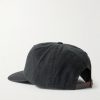 Logo-Embroidered Cotton-Twill Baseball Cap - BK Logo-Embroidered Cotton-Twill Baseball Cap - BK