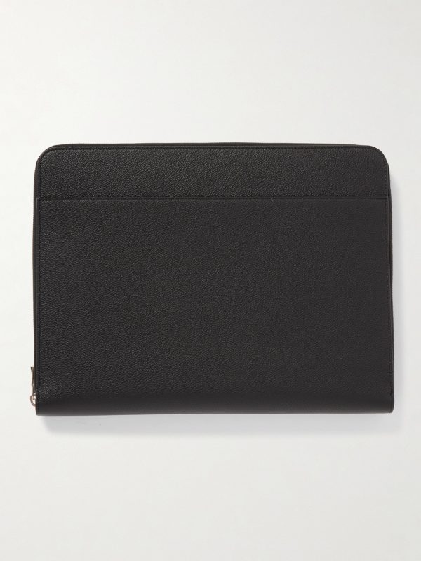 Full-Grain Leather Pouch - BK Full-Grain Leather Pouch - BK
