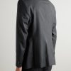 Regular-Fit Wool-Flannel Suit Jacket - BK Regular-Fit Wool-Flannel Suit Jacket - BK