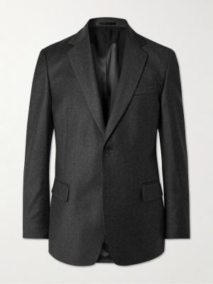 Regular-Fit Wool-Flannel Suit Jacket Regular-Fit Wool-Flannel Suit Jacket