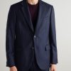 Regular-Fit Wool-Flannel Suit Jacket - FR
