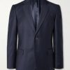 Regular-Fit Wool-Flannel Suit Jacket