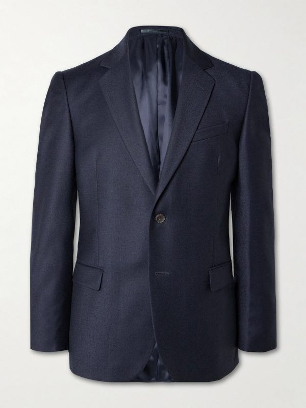 Regular-Fit Wool-Flannel Suit Jacket