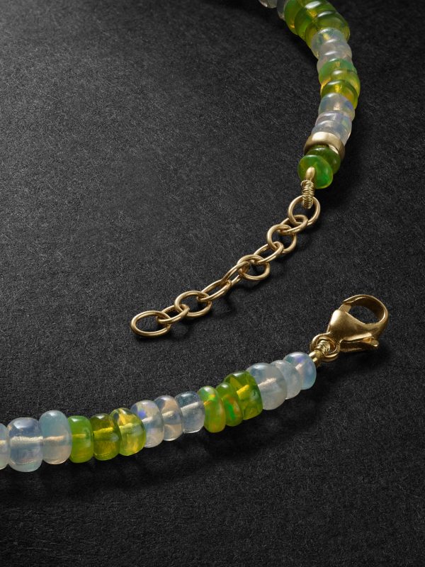 Gold Opal Beaded Bracelet - CU