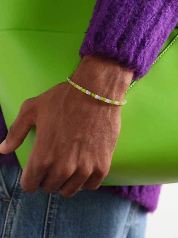 Gold Opal Beaded Bracelet - FR