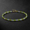 Gold Opal Beaded Bracelet