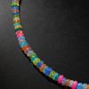 Gold Opal Beaded Necklace - CU