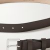 2.5cm Leather Belt - E1