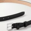 2.5cm Leather Belt - E1
