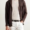 3cm Reversible Full-Grain Leather Belt - OU