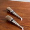 Set of Two Horn and Stainless Steel Bottle Stoppers Set of Two Horn and Stainless Steel Bottle Stoppers