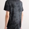 Logo-Embroidered Tie-Dyed Cotton-Jersey T-Shirt - BK