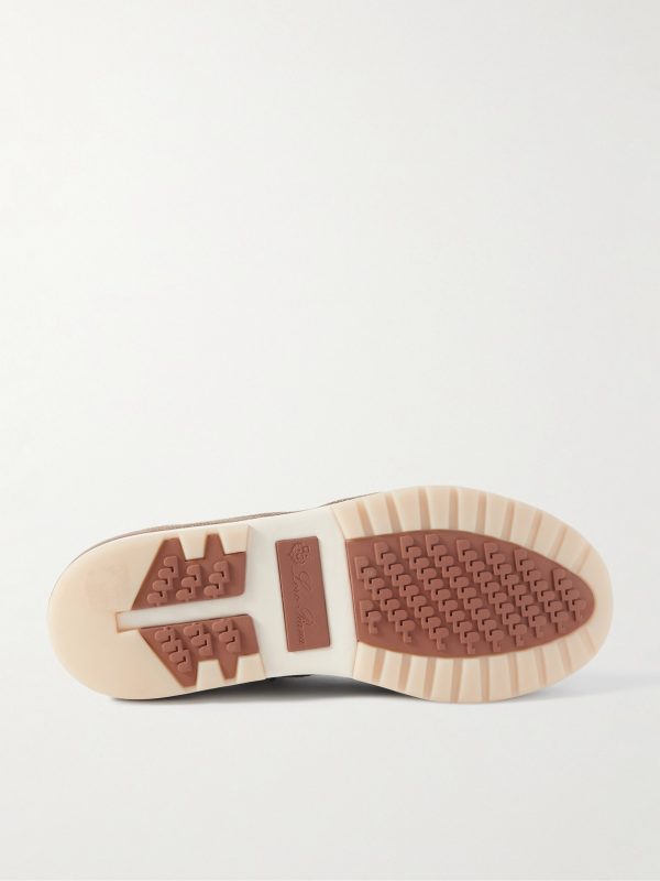 360 Flexy Walk Leather-Trimmed Wish® Wool Sneakers - E1 360 Flexy Walk Leather-Trimmed Wish® Wool Sneakers - E1