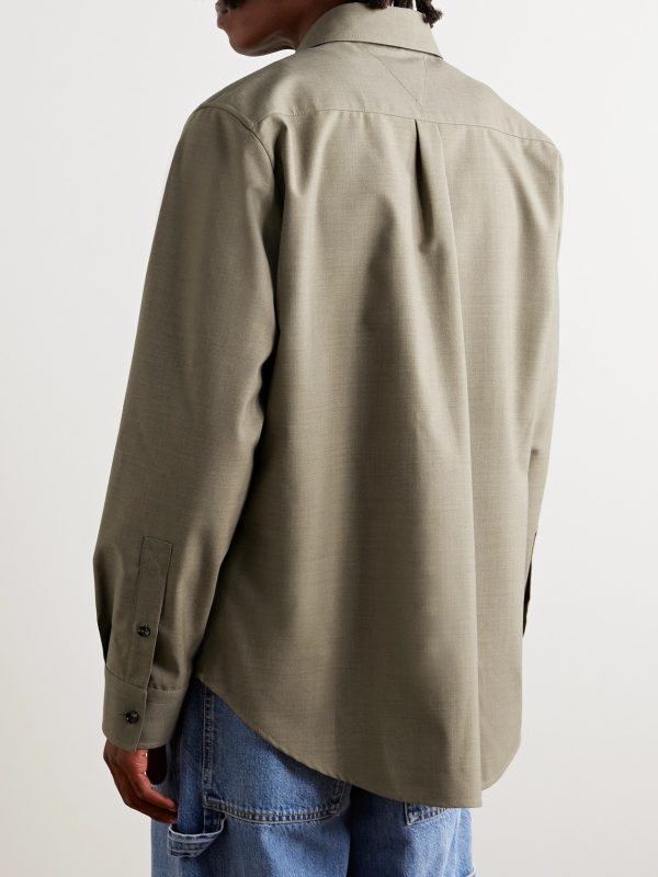 Wool-Twill Shirt - BK Wool-Twill Shirt - BK