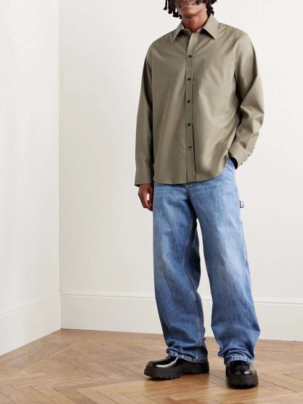 Wool-Twill Shirt - OU Wool-Twill Shirt - OU