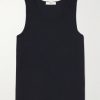 Ribbed Stretch-Organic Cotton-Jersey Tank Top Ribbed Stretch-Organic Cotton-Jersey Tank Top