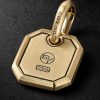 Octagonal Amulet 18-Karat Gold Diamond Pendant - CU Octagonal Amulet 18-Karat Gold Diamond Pendant - CU