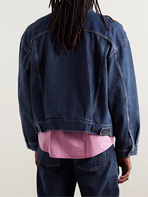 Stefano Denim Trucker Jacket - BK