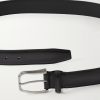 Curve 3.5cm Scritto Venezia Leather Belt - E1 Curve 3.5cm Scritto Venezia Leather Belt - E1