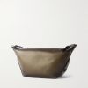 Toujours Scritto Venezia Leather Messenger Bag - BK