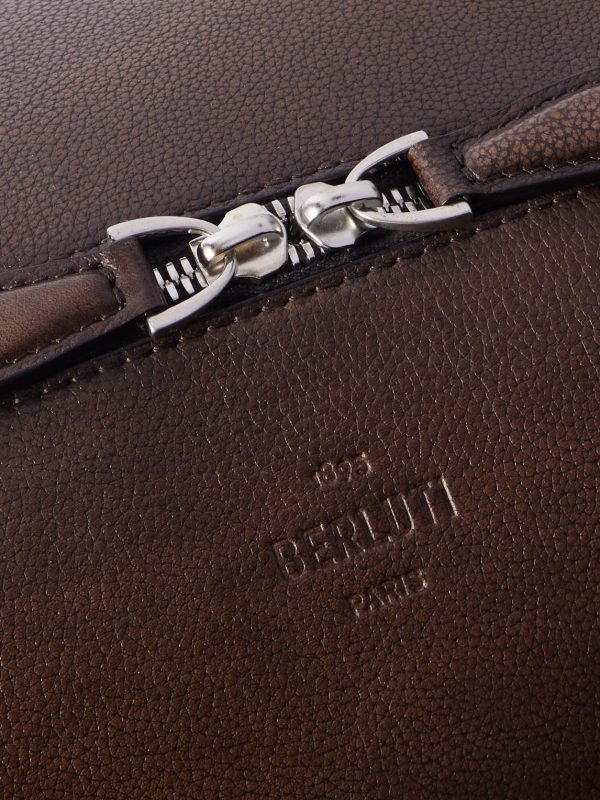 Toujours Scritto Venezia Leather Messenger Bag - CU Toujours Scritto Venezia Leather Messenger Bag - CU