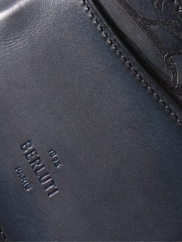 Makore Neo Scritto Venezia Leather Billfold Wallet - CU Makore Neo Scritto Venezia Leather Billfold Wallet - CU