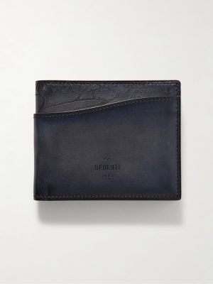Makore Neo Scritto Venezia Leather Billfold Wallet
