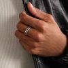 Wall Dame Sterling Silver Diamond Ring - FR