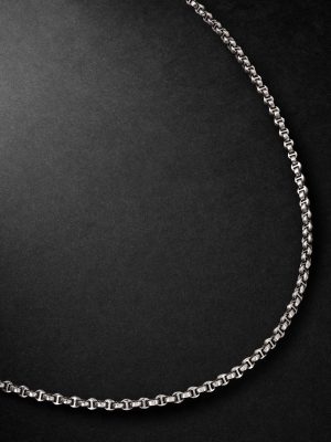 Micro Open-Link™ Sterling Silver Chain Necklace Micro Open-Link™ Sterling Silver Chain Necklace