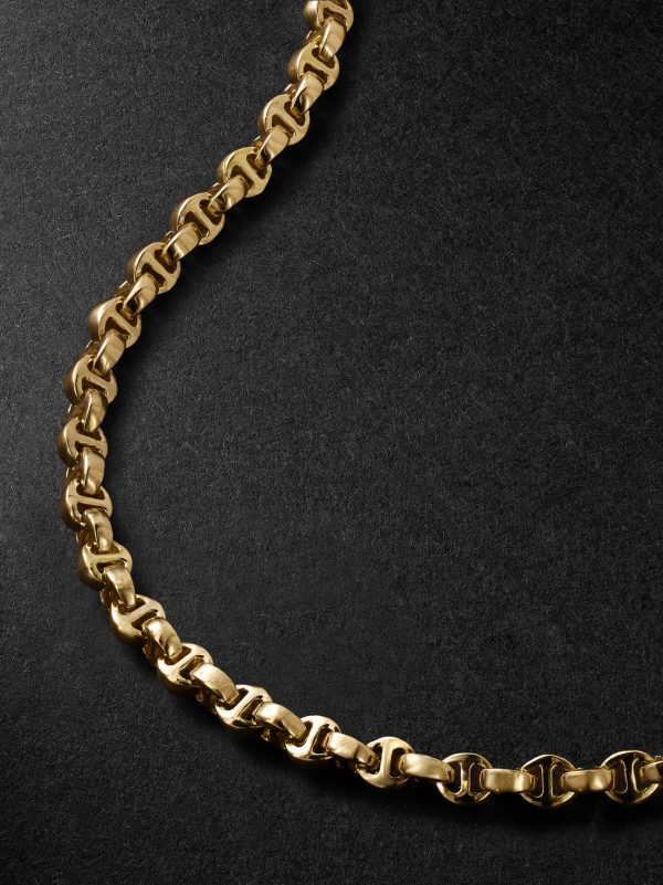 Micro Open-Link™ 18-Karat Gold Diamond Chain Necklace - CU Micro Open-Link™ 18-Karat Gold Diamond Chain Necklace - CU