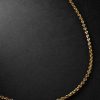 Micro Open-Link™ 18-Karat Gold Diamond Chain Necklace Micro Open-Link™ 18-Karat Gold Diamond Chain Necklace