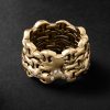 Sacred Melted Series 18-Karat Gold Diamond Ring - BK Sacred Melted Series 18-Karat Gold Diamond Ring - BK
