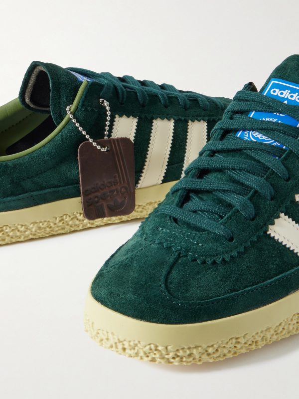 Roelee SPZL Leather-Trimmed Suede Sneakers - CU Roelee SPZL Leather-Trimmed Suede Sneakers - CU
