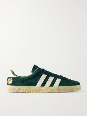 Roelee SPZL Leather-Trimmed Suede Sneakers Roelee SPZL Leather-Trimmed Suede Sneakers
