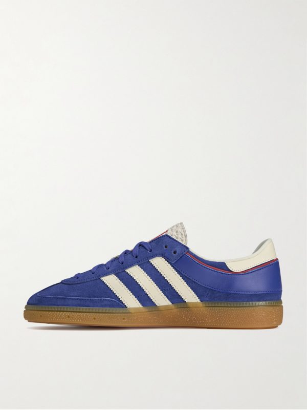Handball Cup SPZL Leather-Trimmed Suede Sneakers - BK