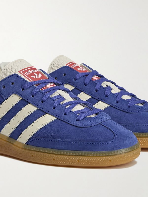 Handball Cup SPZL Leather-Trimmed Suede Sneakers - CU